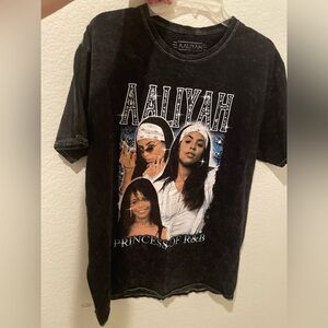 90's Aaliyah Princess of R&B Tribute Band Tee Graphic T-Shirt ML
